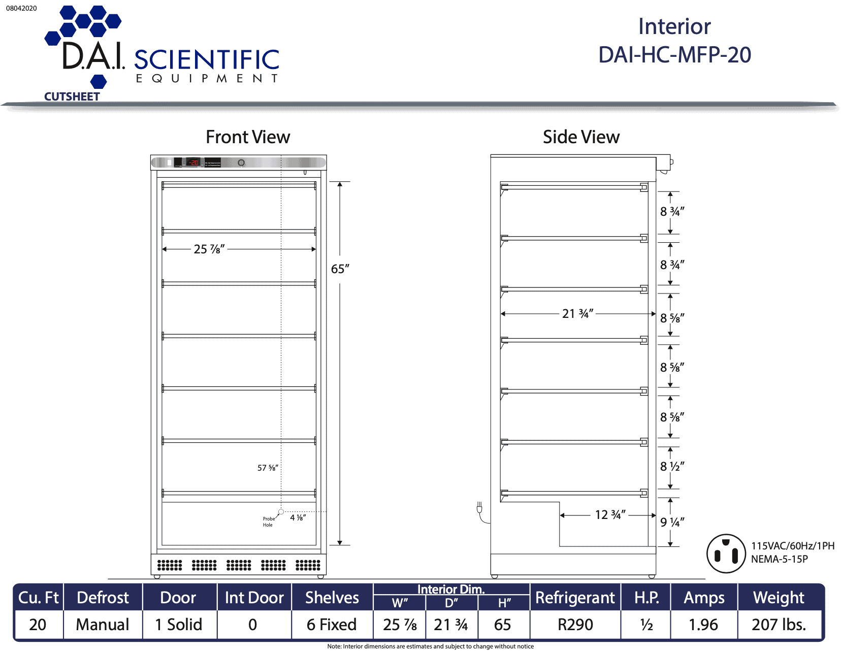 DAI-HC-MFP-20 Int Cutsheet