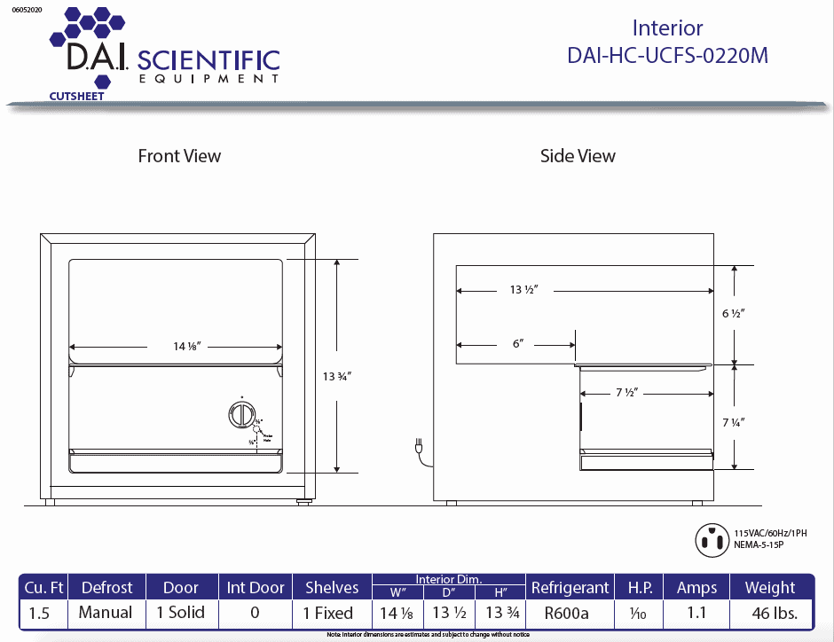 DAI-HC-UCFS-0220M Int