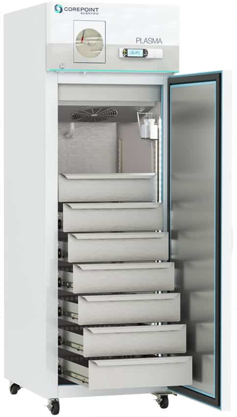Product Image 2 of Corepoint Solid Door Blood Blank Plasma Freezer with Chart Recorder