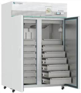 Product Thumbnail 2 of Corepoint Solid 2-Door Blood Blank Plasma Freezer with Chart Recorder