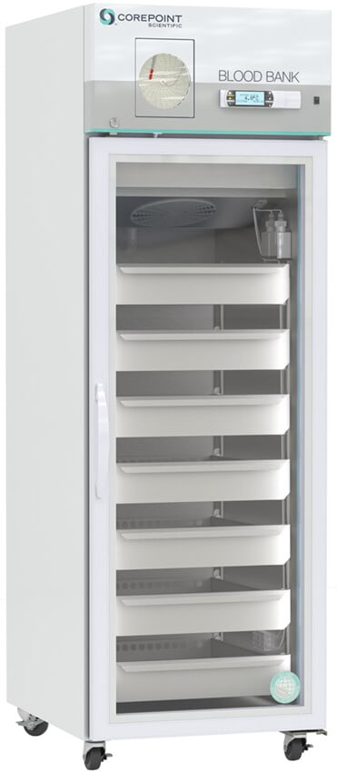 Product Image 1 of Corepoint Glass Door Blood Bank Refrigerator with Chart Recorder