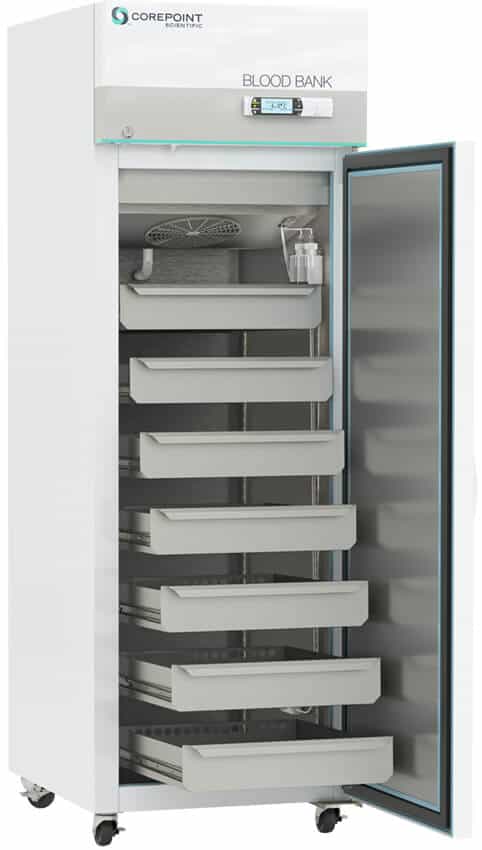 Product Image 1 of Corepoint Solid Door Blood Bank Refrigerator