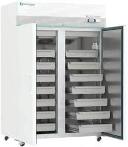 Product Thumbnail 2 of Corepoint Solid 2-Door Blood Bank Refrigerator