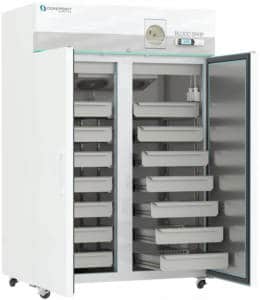 Product Thumbnail 2 of Corepoint Solid 2-Door Blood Bank Refrigerator with Chart Recorder