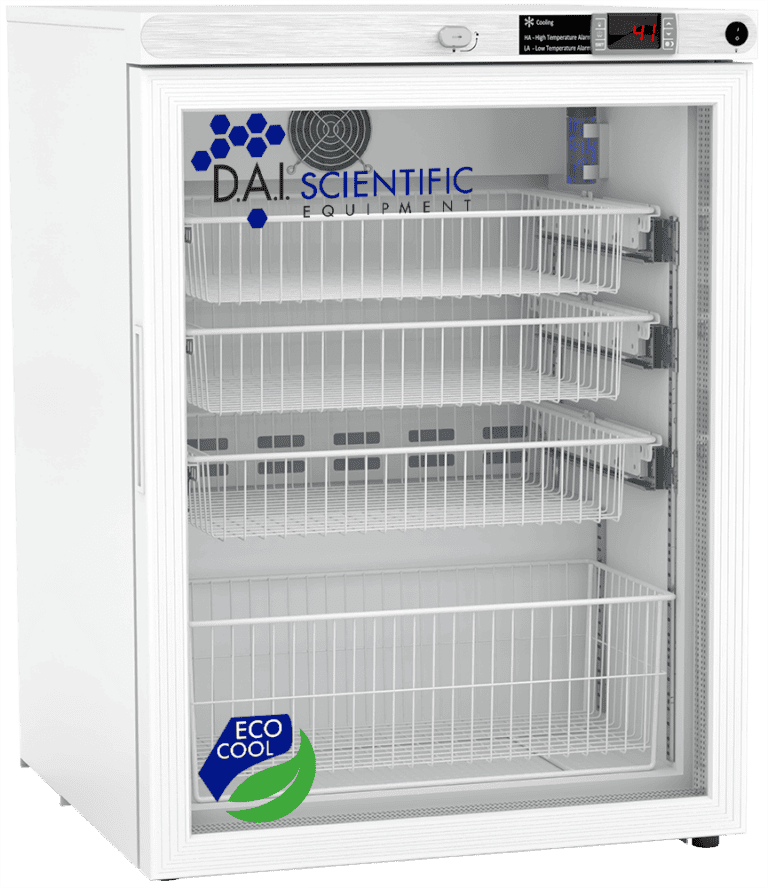 Product Image 3 of DAI Scientific DAI-HC-RFC7 Refrigerator / Freezer Combination