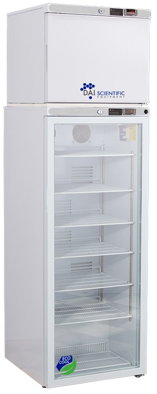 Product Image 1 of DAI Scientific DAI-HC-RFC12G Refrigerator / Freezer Combination