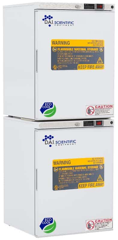 Product Image 1 of DAI Scientific DAI-HC-FRFC10 Flammable Refrigerator / Freezer Combination