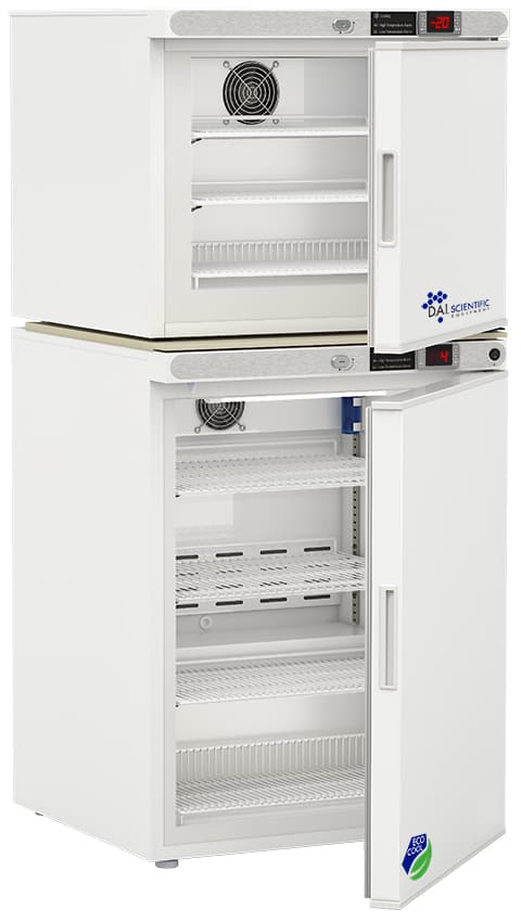 Product Image 2 of DAI Scientific DAI-HC-RFC7SA Refrigerator / Auto Defrost Freezer Combination