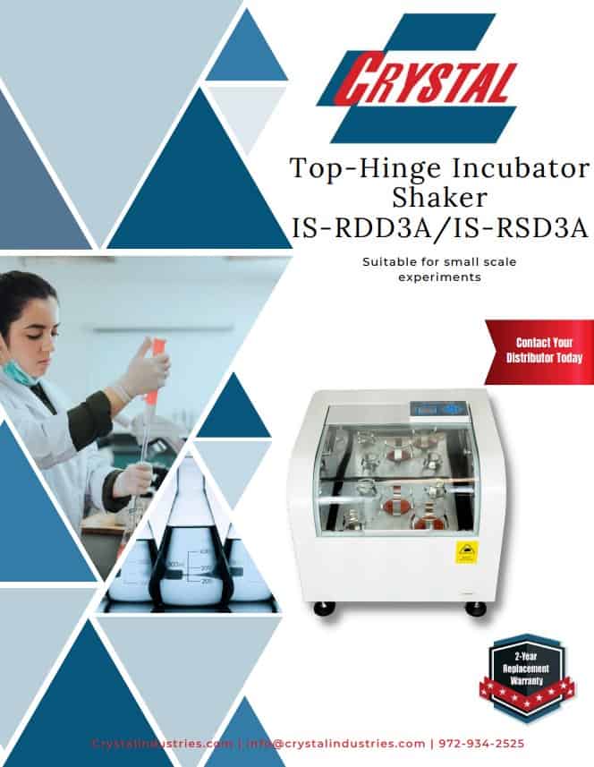 IS-RDD3A Shaking Incubator Brochure Cover