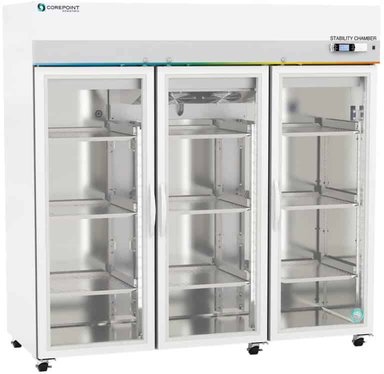 Product Image 1 of Glass 3-Door Temperature & Humidity Stability Chamber