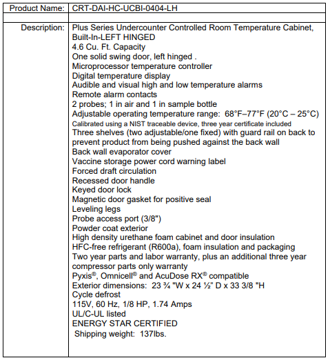 CRT-DAI-HC-UCBI-0404-LH spec sheet