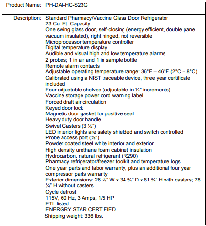 PH-DAI-HC-S23G SpecSheet